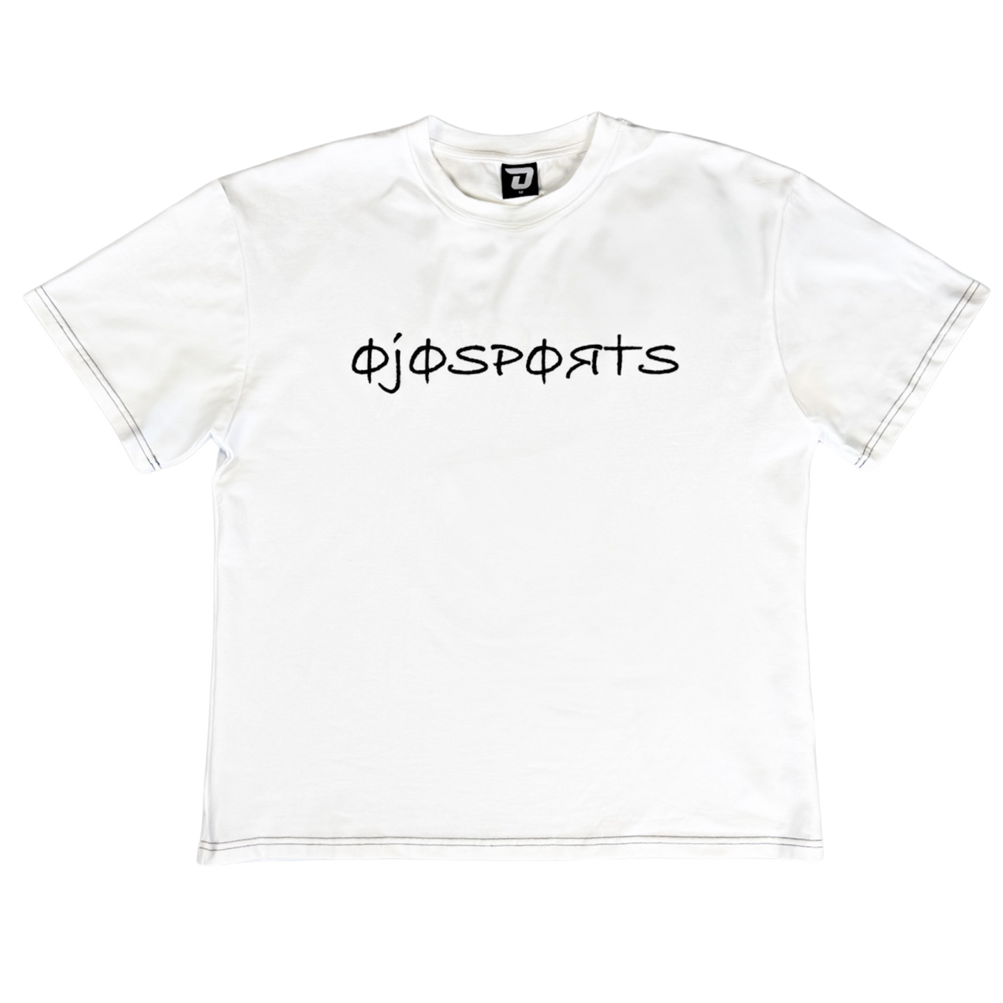 $OJOSPORTS TEE$ (WHITE)