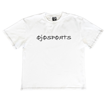 $OJOSPORTS TEE$ (WHITE)