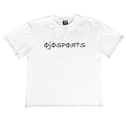 $OJOSPORTS TEE$ (WHITE)