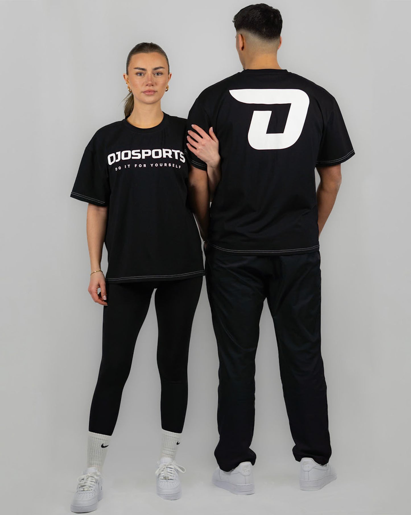 $OJOSPORTS TEE$ (BLACK)